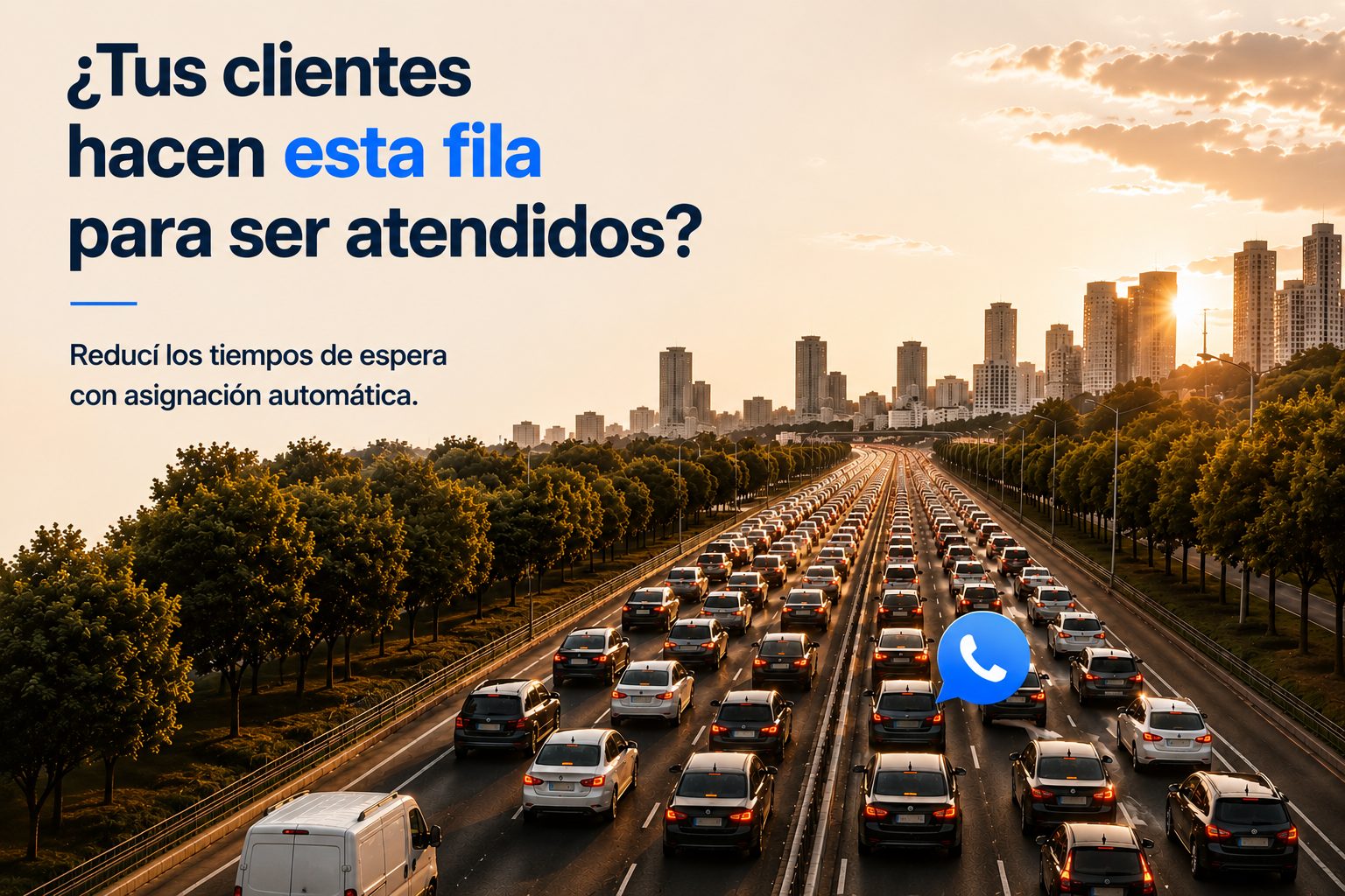 ¿Tus clientes hacen fila para ser atendidos?