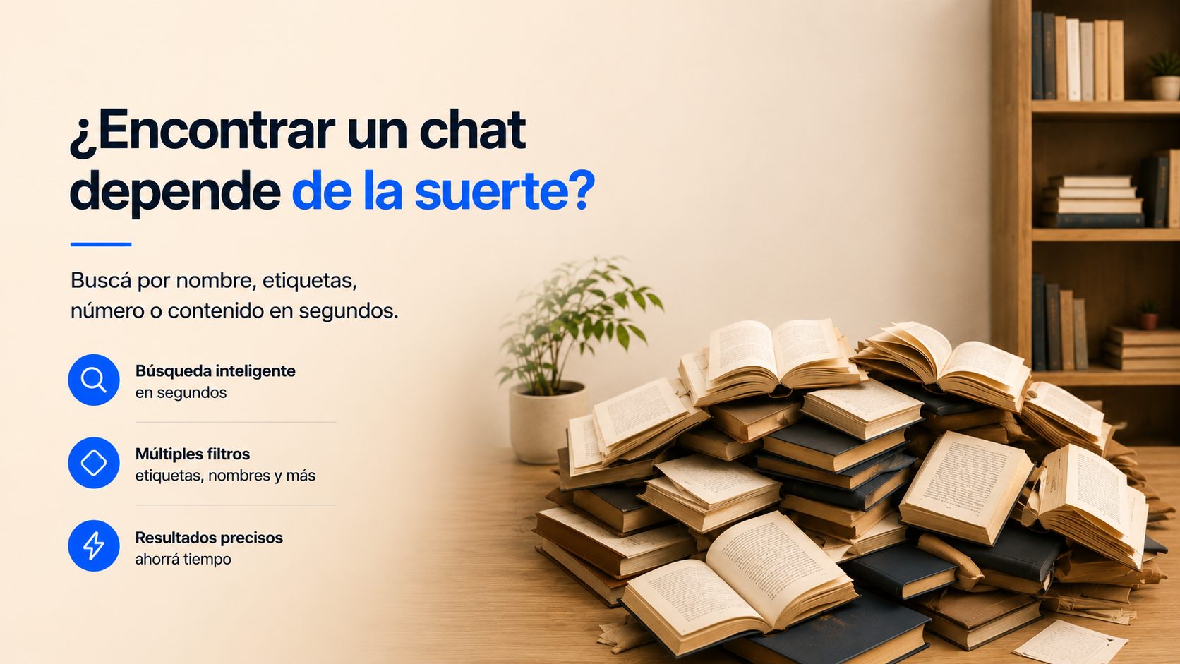 ¿Encontrar un chat depende de la suerte?