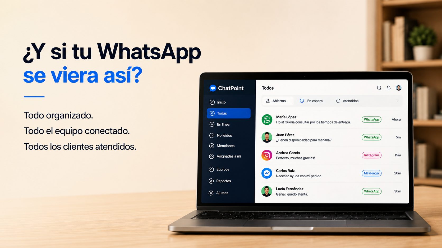 ¿Y si tu WhatsApp se viera organizado con ChatPoint?
